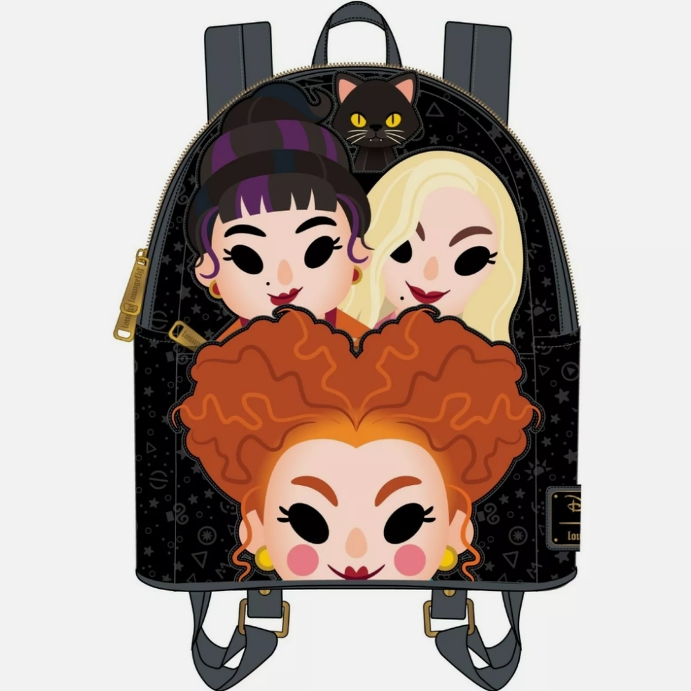 New Disney's Hocus Pocus Loungefly mini backpack